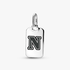 Letter N Rectangle Pendant Letter N Rectangle Pendant