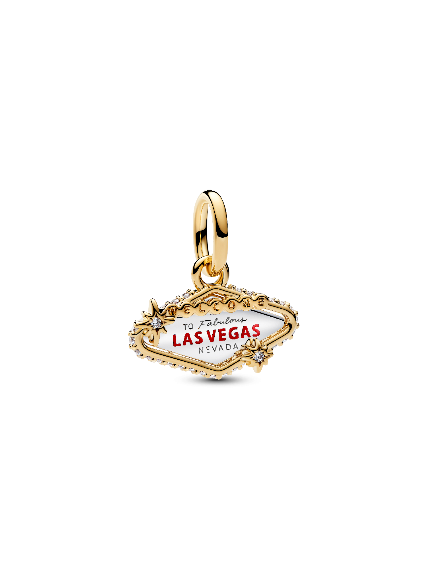 Las Vegas Sign Dangle Charm