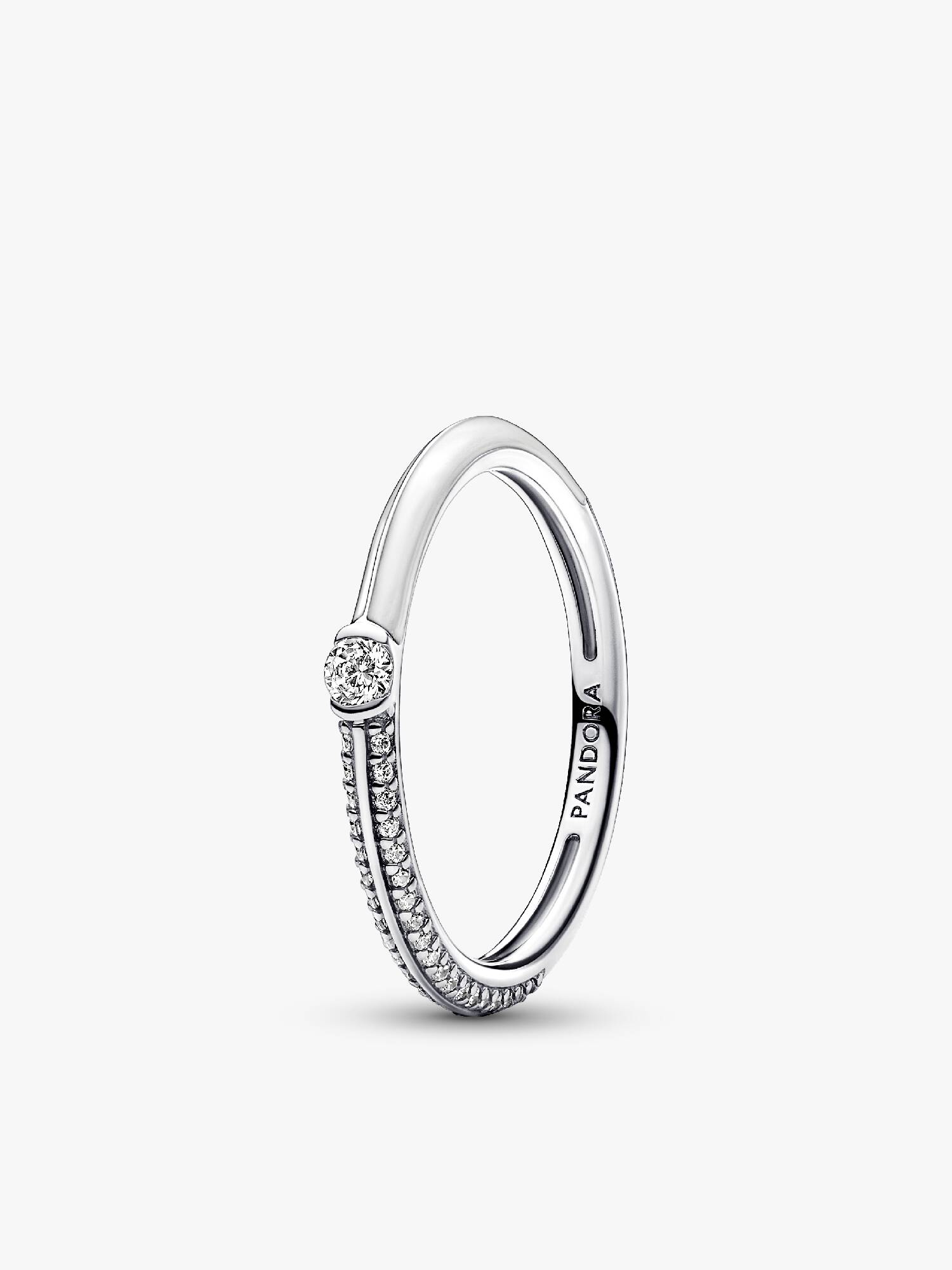 Pandora ME Pavé & White Dual Ring