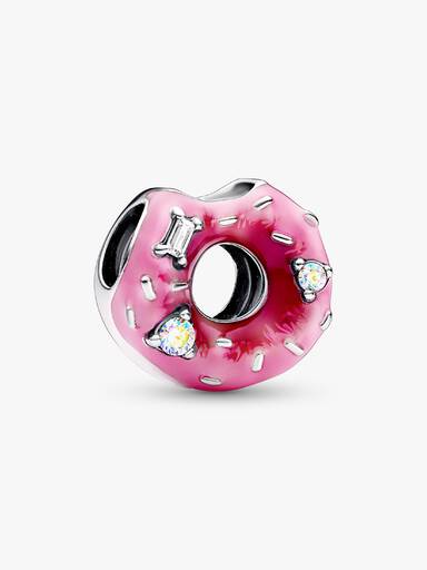 FINAL SALE - Sparkling Sprinkled Donut Charm