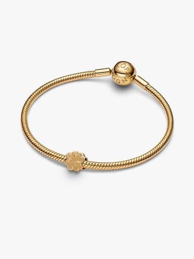 Textured Clover Mini Charm