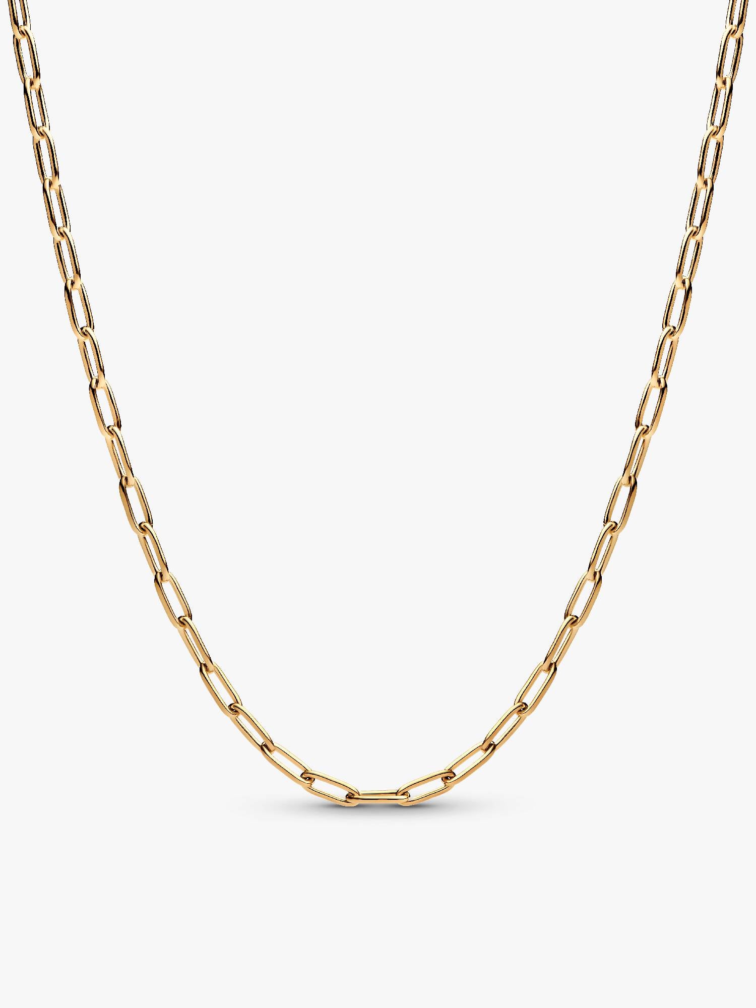 Elongated Link Chain Necklace