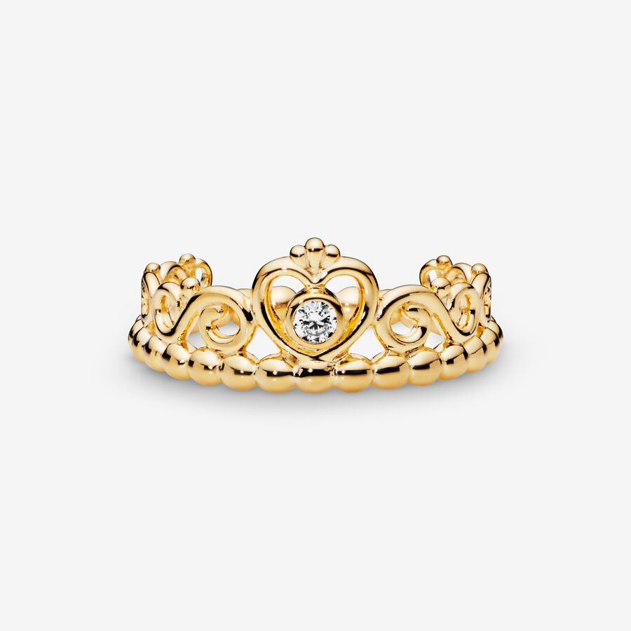 Princess Tiara Crown Ring Pandora Rose