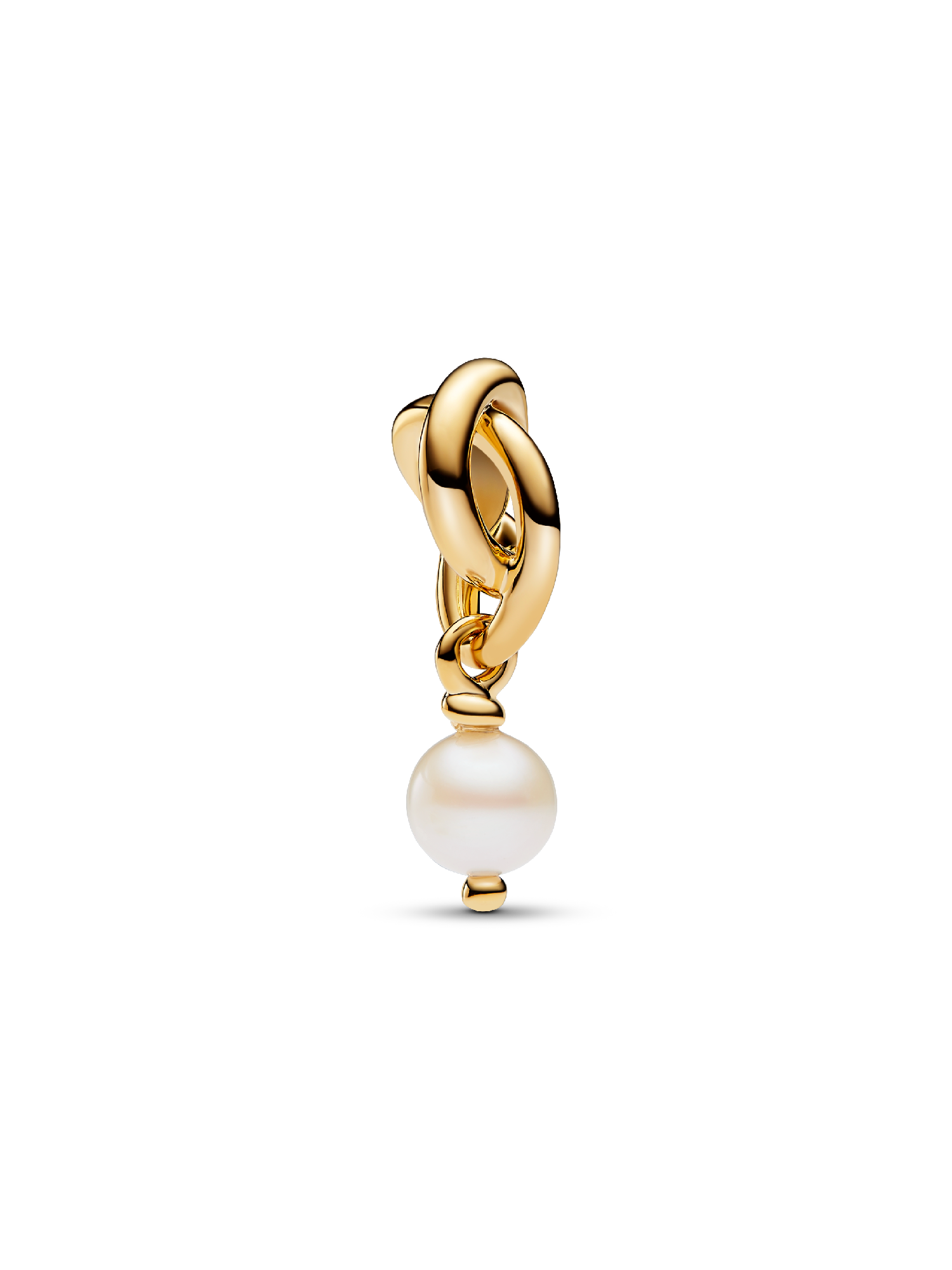 June Freshwater Cultured Pearl Eternity Circle Dangle Charm