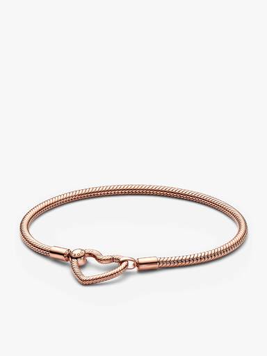Heart & Mom Dangle Charm & Bracelet Set
