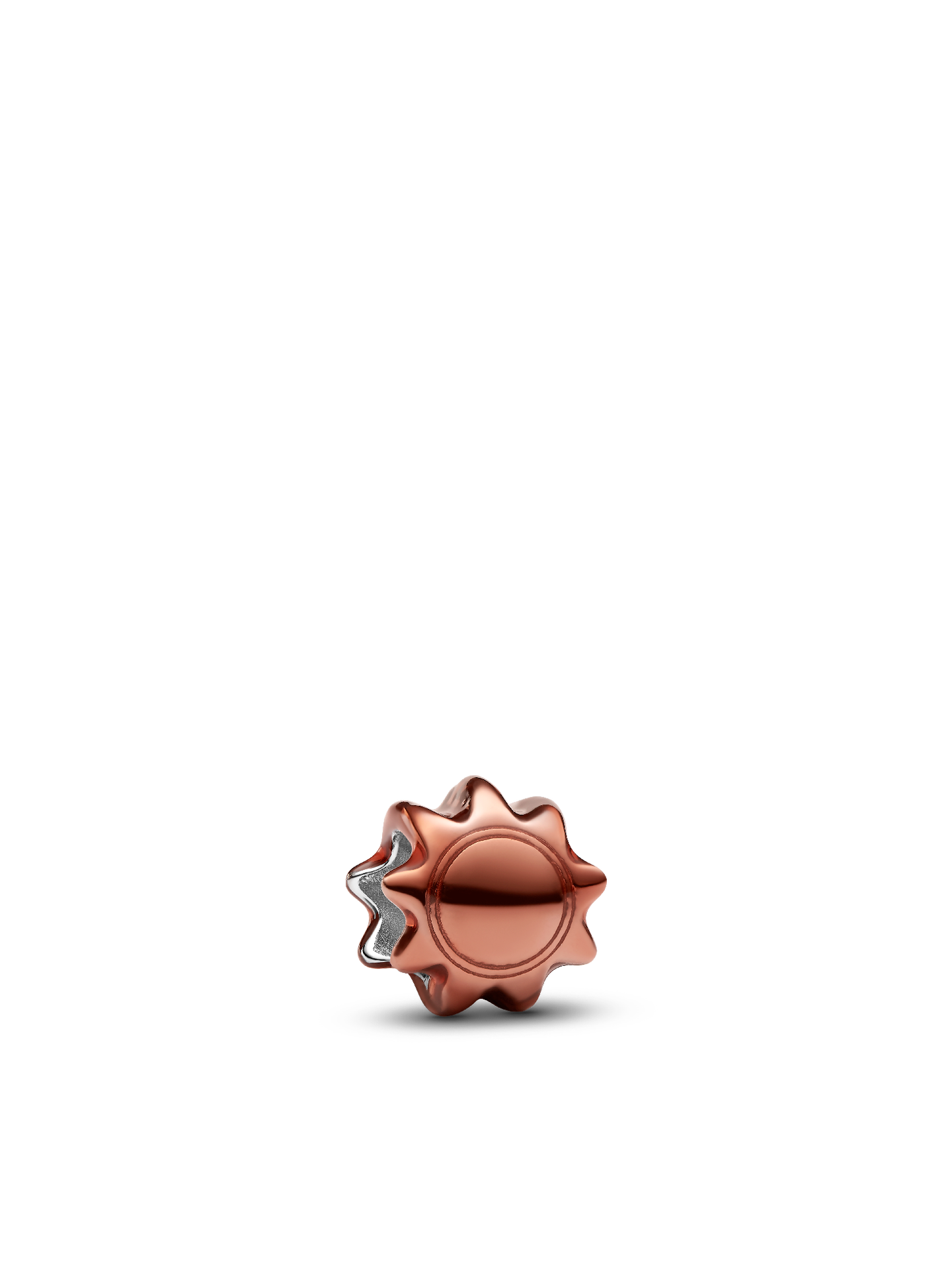 Женский шарм Pandora Orange Sun Mini Charm, цвет: Серебро — фото 1