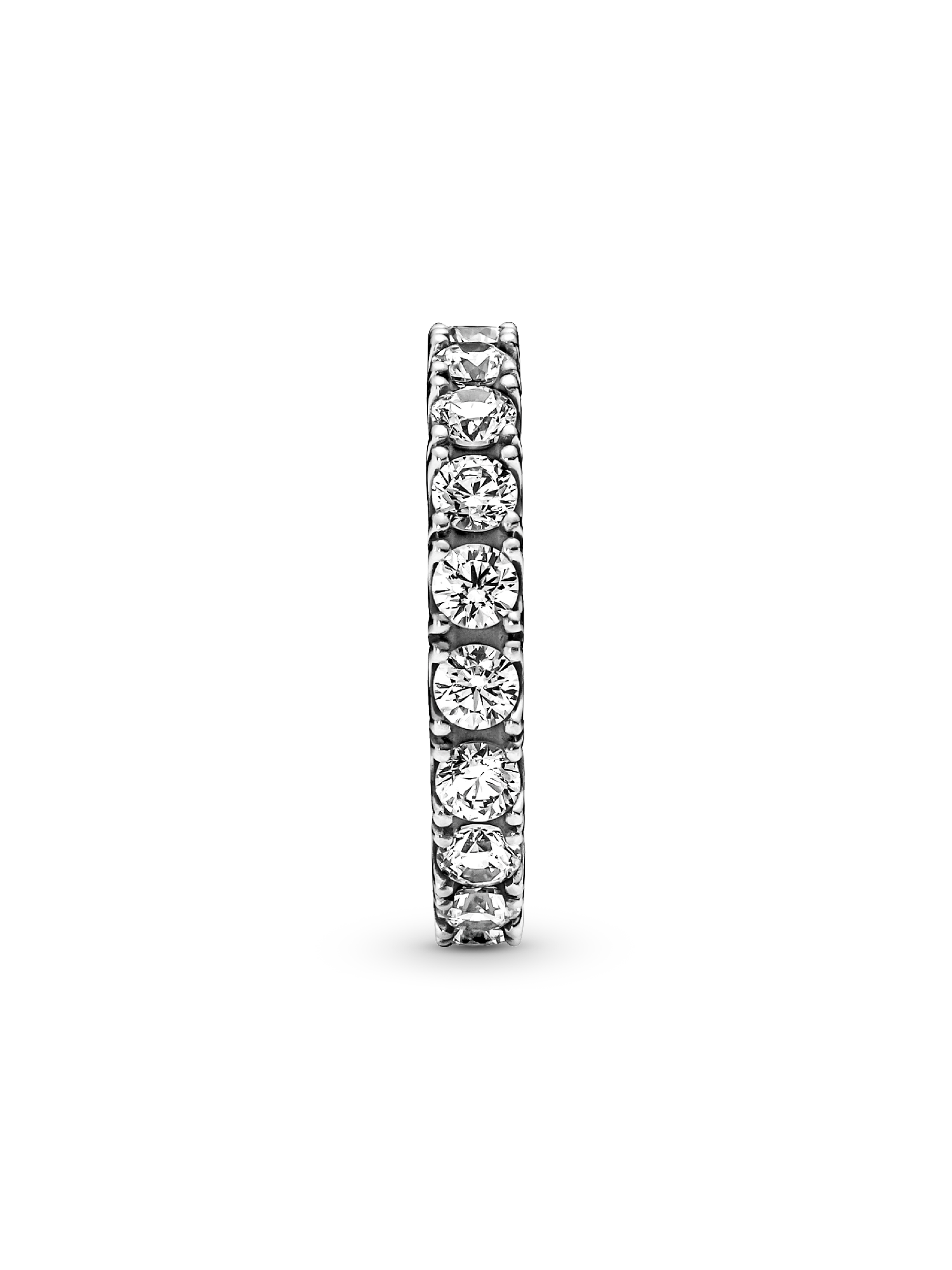 Sparkling Row Eternity Ring | Sterling silver | Pandora US