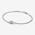 Pandora Infinite Lab-grown Diamond Chain Bracelet 0.25 ct tw Sterling Silver
