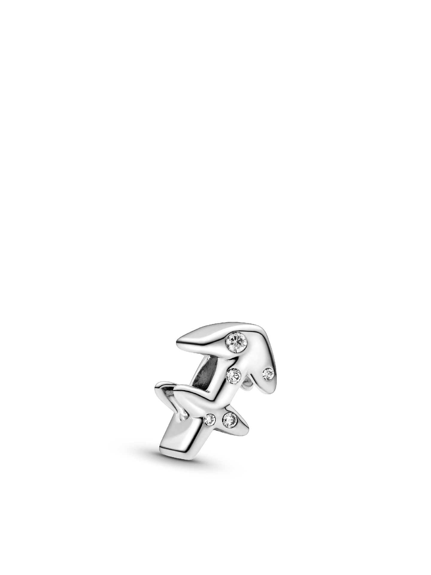 Женский шарм Pandora Sparkling Sagittarius Zodiac Charm, цвет: Серебро — фото 1