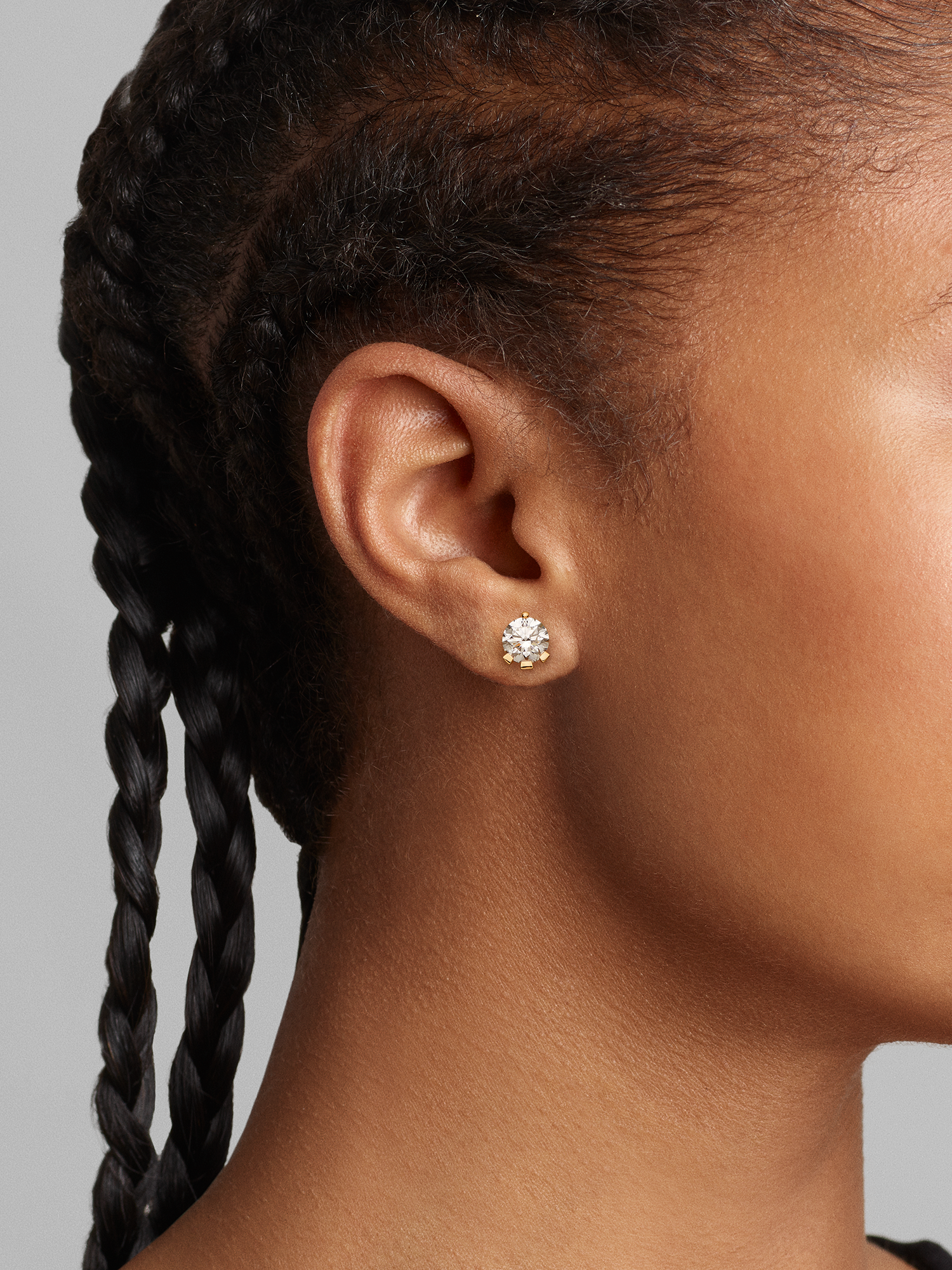 Pandora Nova 14k Gold Lab-grown Diamond Earrings
