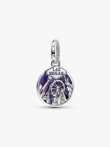 Las Vegas Skyline Dangle Charm