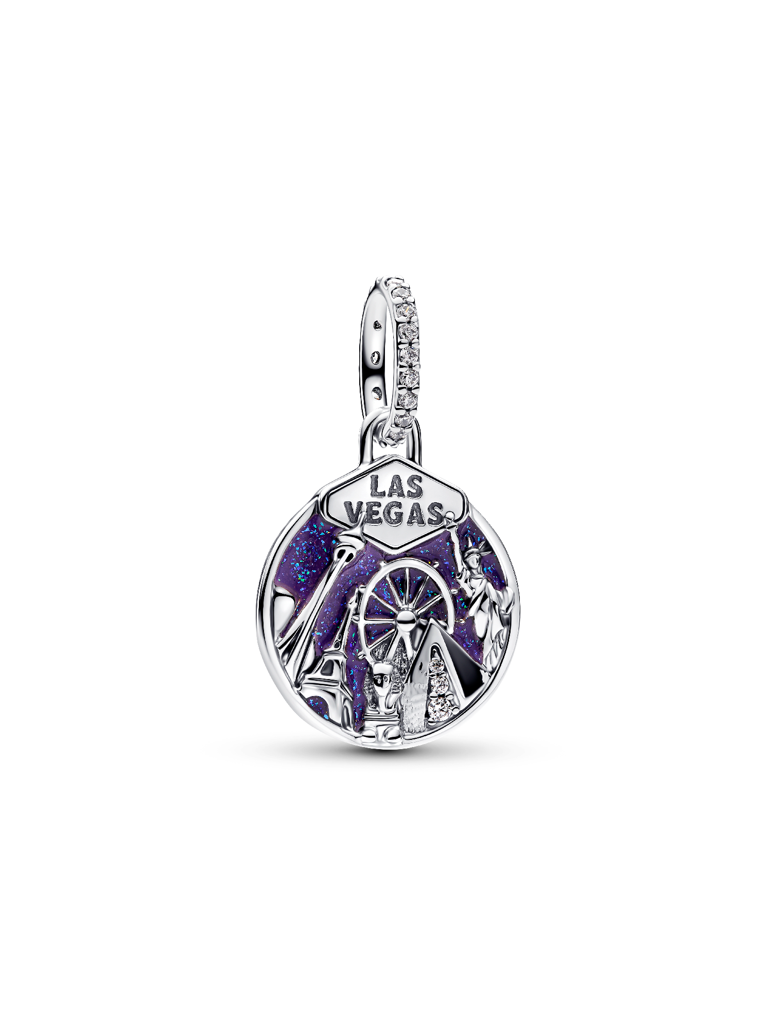 Las Vegas Skyline Dangle Charm