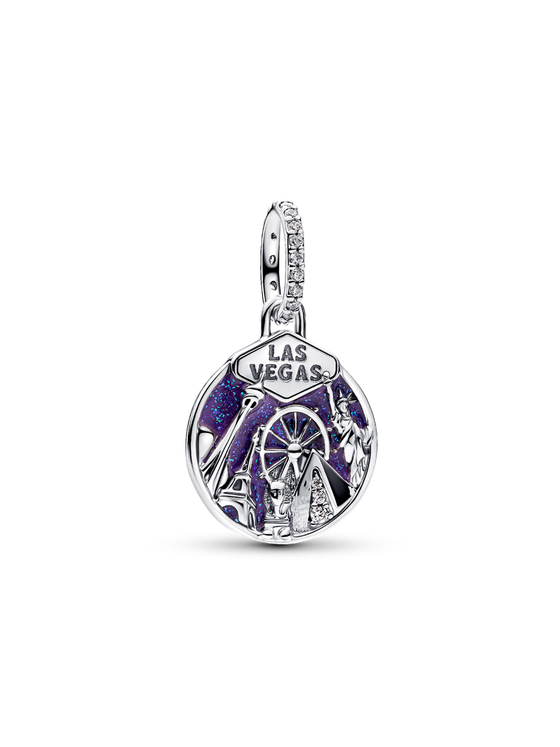 Las Vegas Skyline Dangle Charm