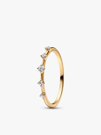 Lab-Grown Diamond Station Earring and Ring Set