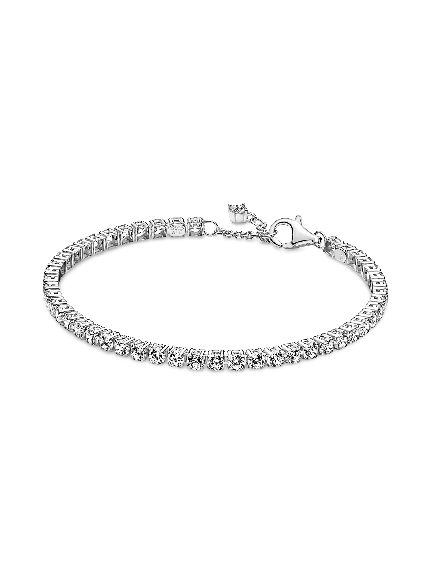 Sparkling Tennis Bracelet | Sterling silver | Pandora US