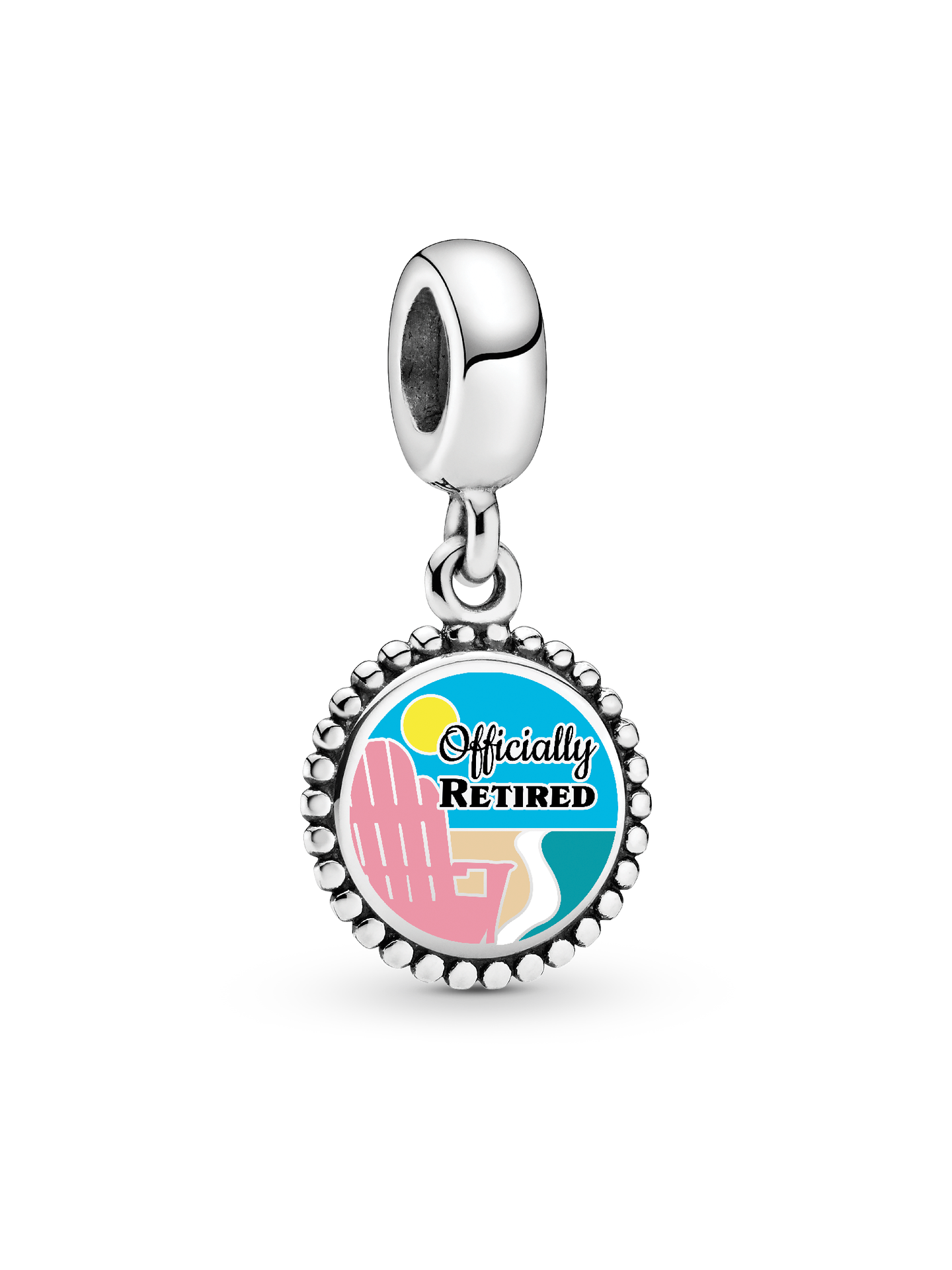Женский шарм Pandora Officially Retired Charm, цвет: Серебро — фото 1