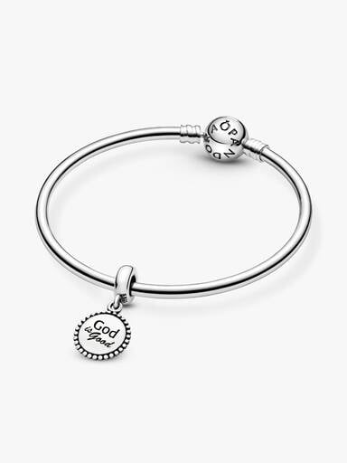 God is Good Dangle Charm