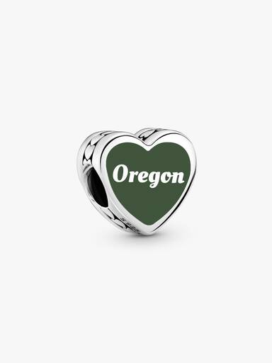 Oregon Heart Charm