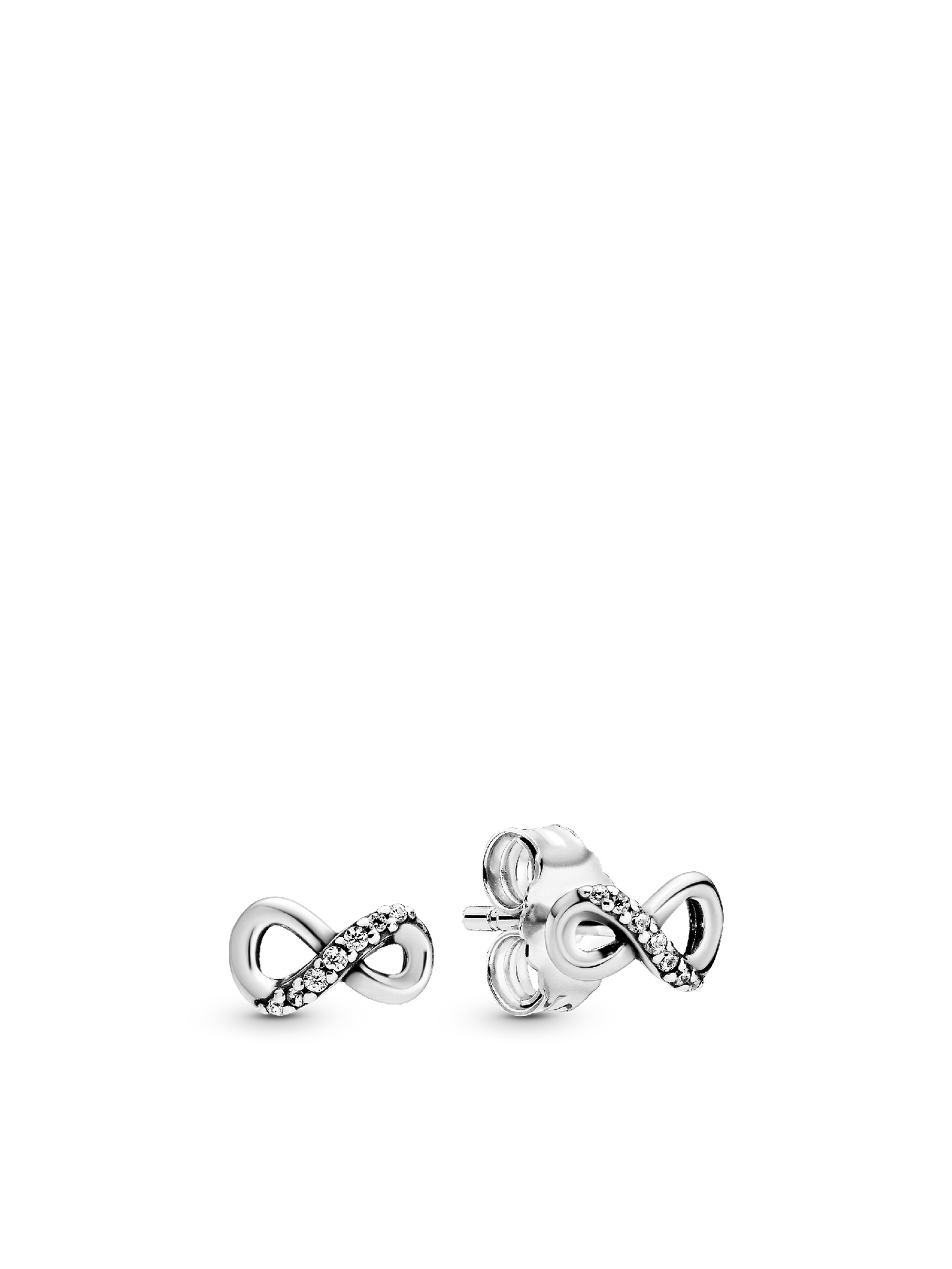 Женские серьги Pandora Sparkling Infinity, Sterling silver, цвет: Серебро — фото 1
