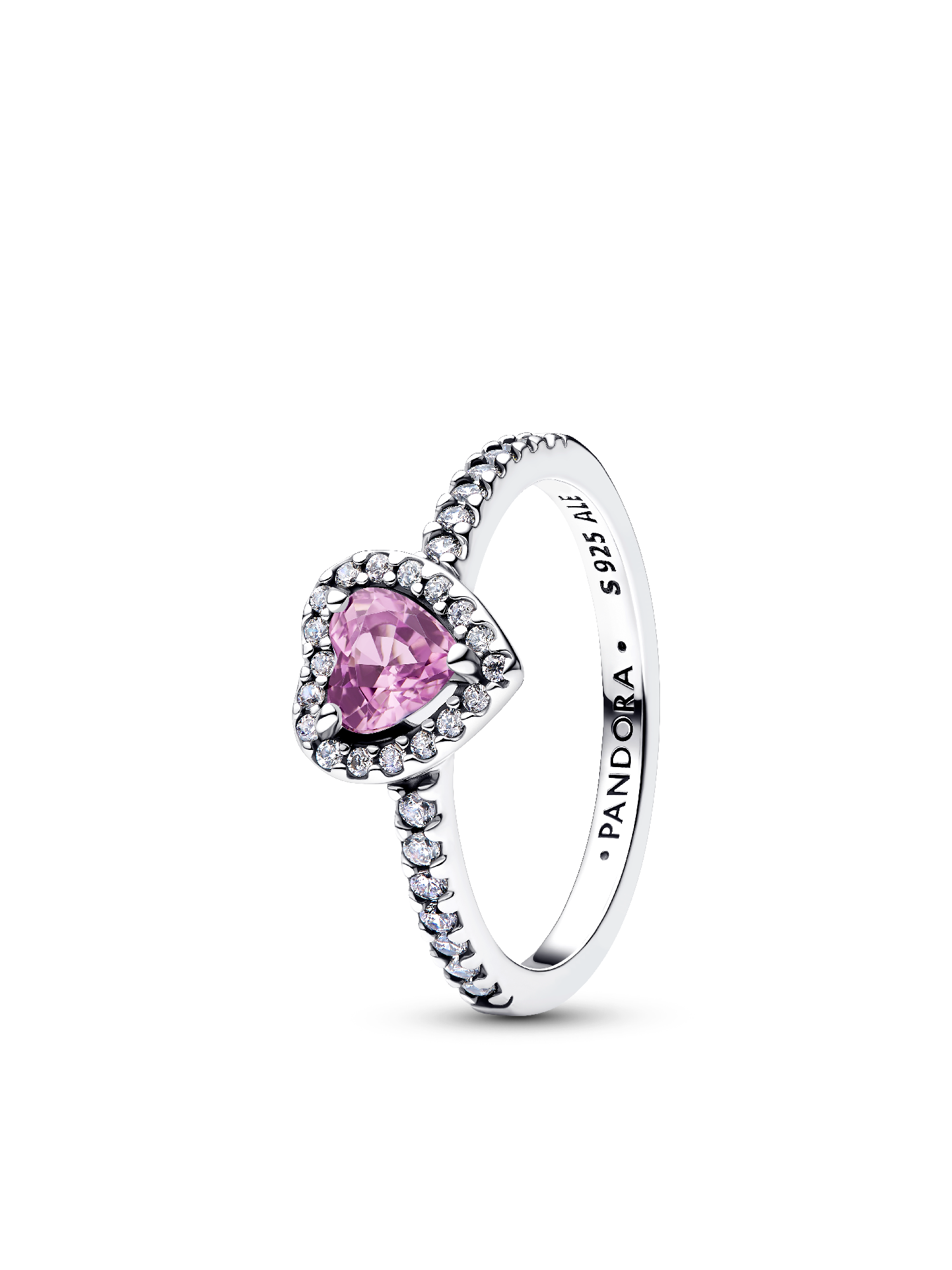 Jewel Tones Elevated Hearts Ring Trio