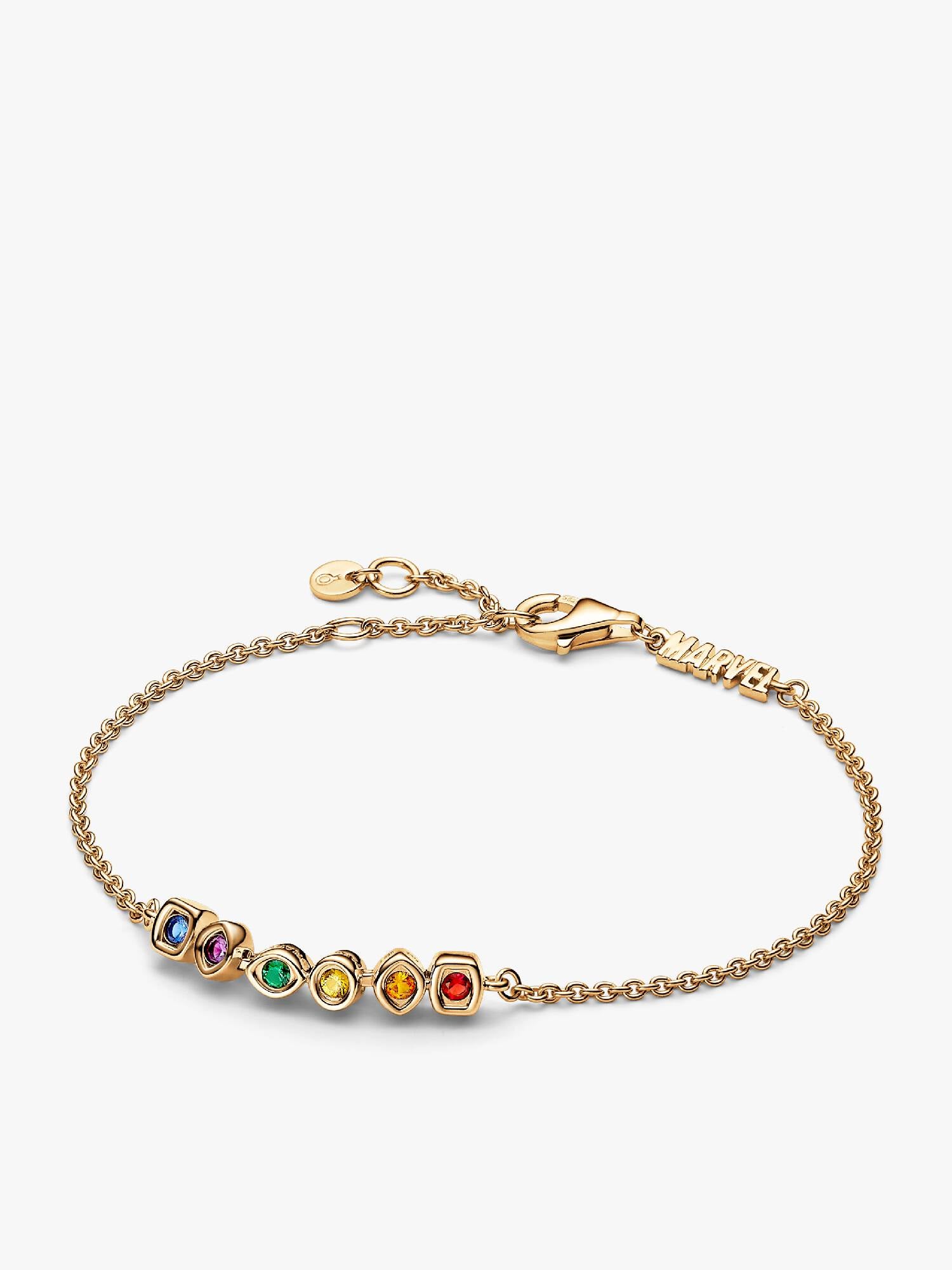 FINAL SALE - Marvel The Avengers Infinity Stones Chain Bracelet
