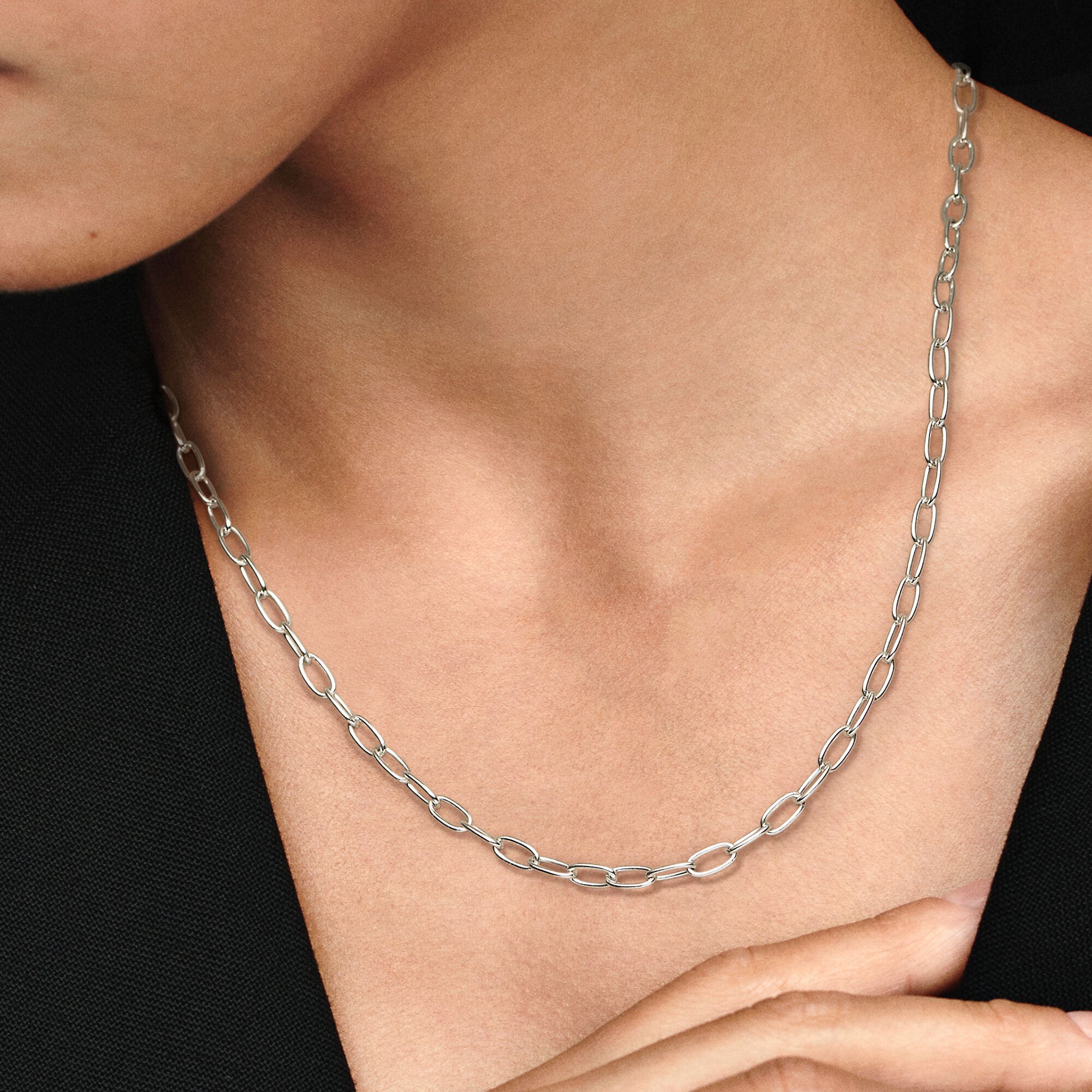 Link Chain Necklace | Sterling silver 