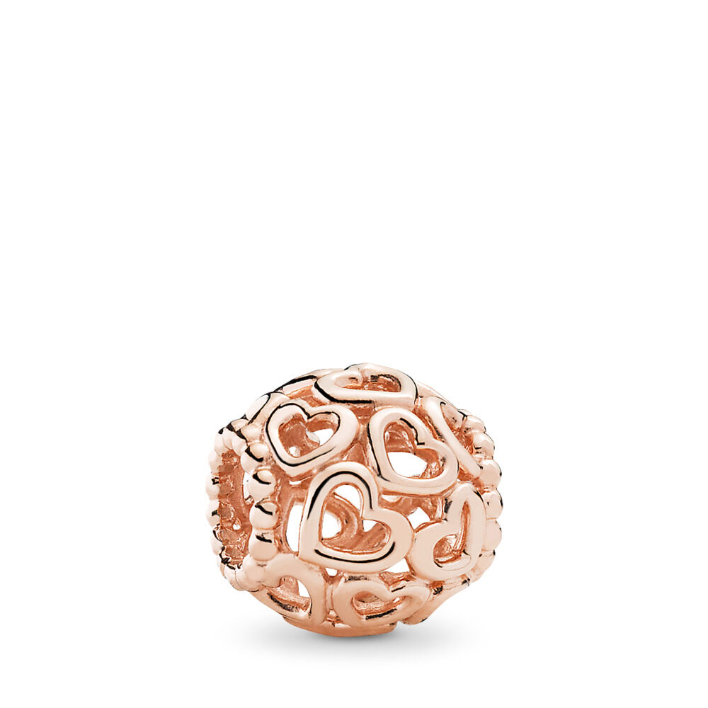 Over Charm | Rose gold plated | Pandora 