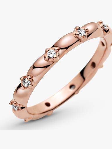 FINAL SALE - Flower Petals Band Ring