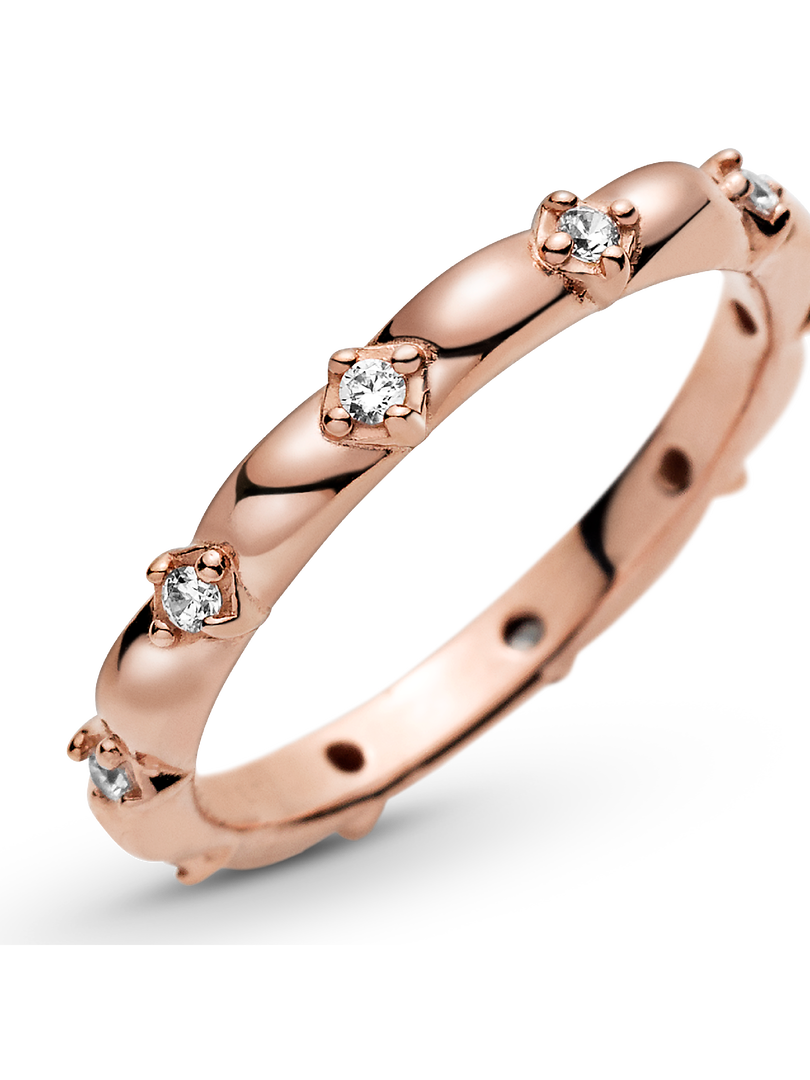 Flower Petals Band Ring