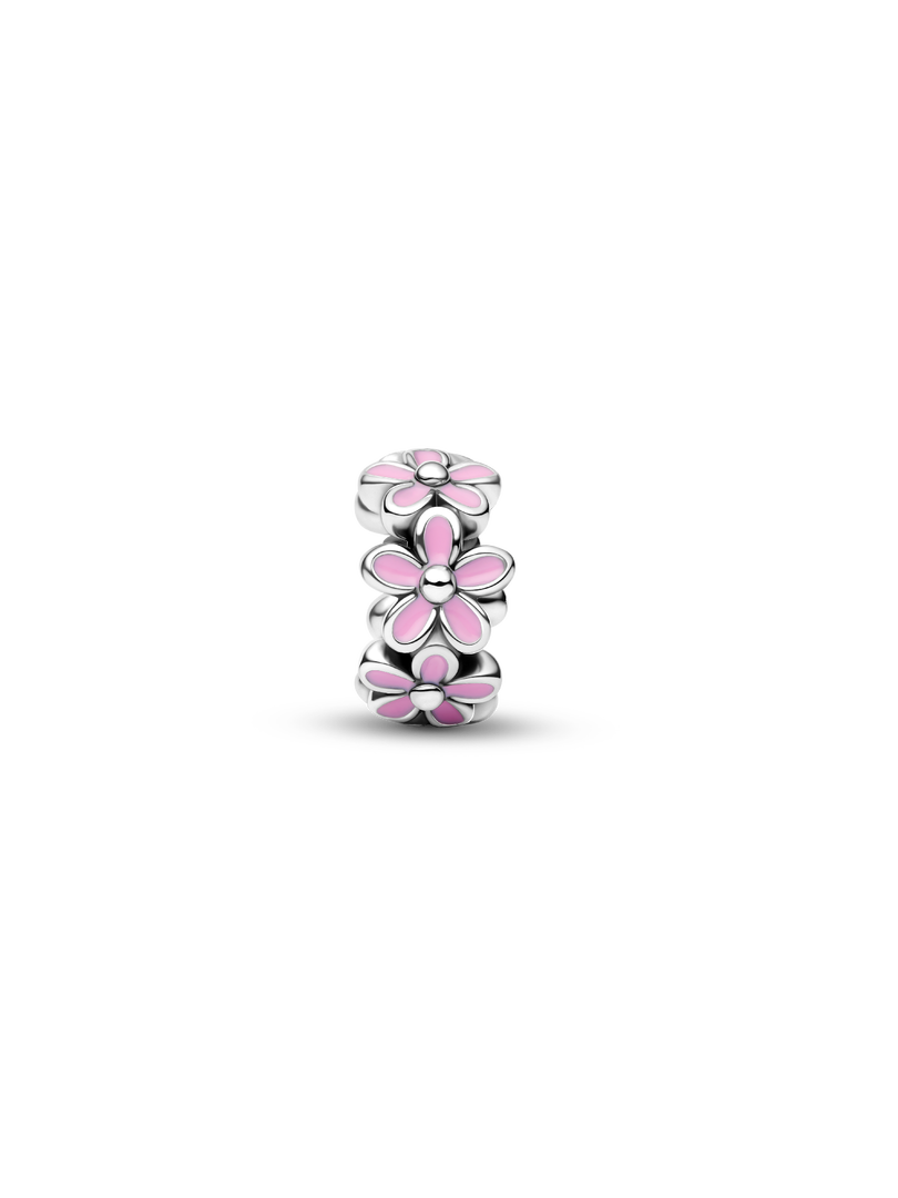 Pink Daisy Spacer Charm