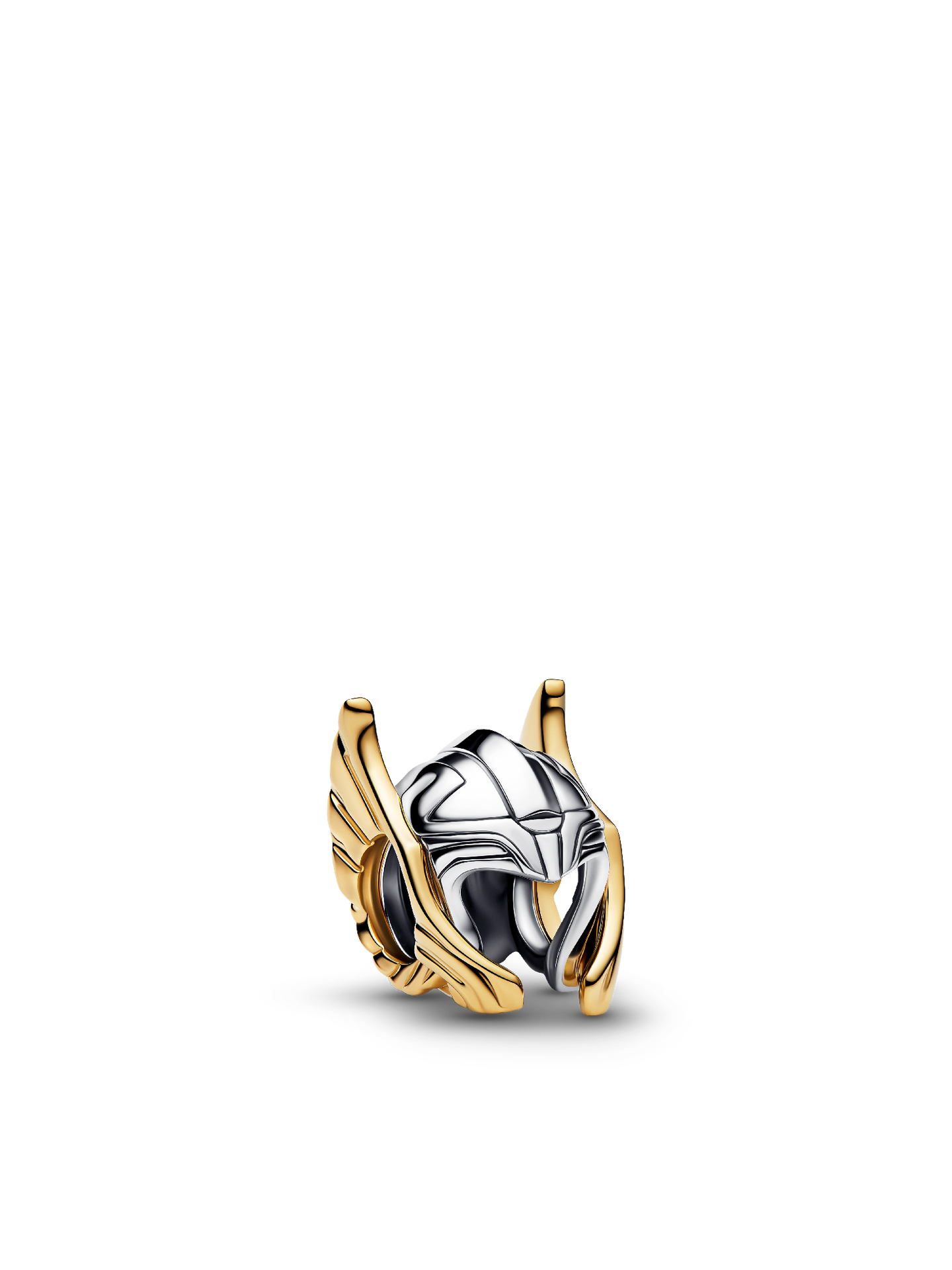 Женский шарм Pandora Marvel Thor Helmet Charm, цвет: Двухцветный — фото 1