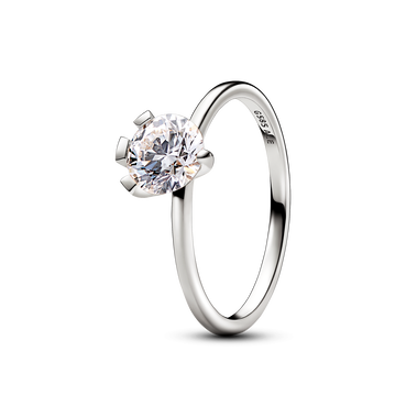 Pandora Nova Lab-grown Diamond Ring 1.00 carat tw 14k White Gold 