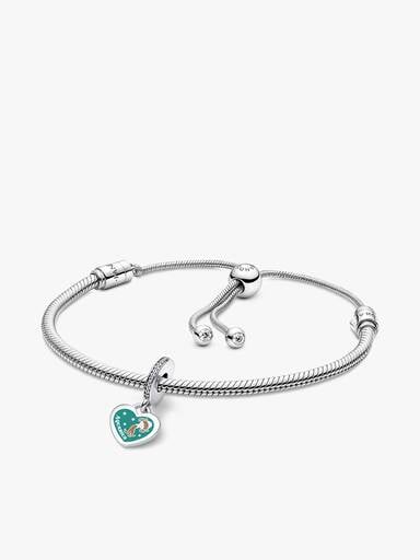 Aquarius Dangle Charm Bracelet Set