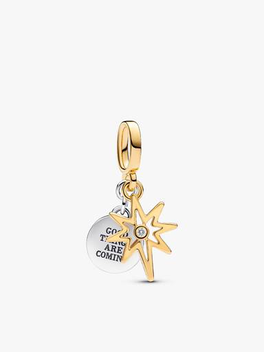 North Star Engravable Charm Bracelet Set