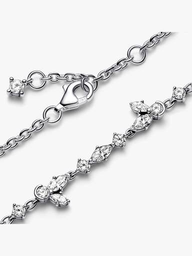 Sparkling Herbarium Cluster Chain Bracelet