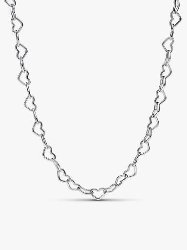 Spinnable Arrow Heart Charm Necklace