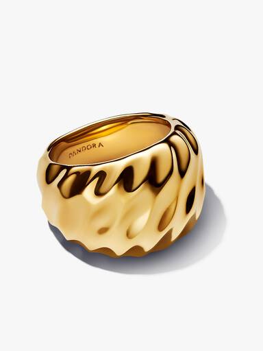Rippled Statement Ring