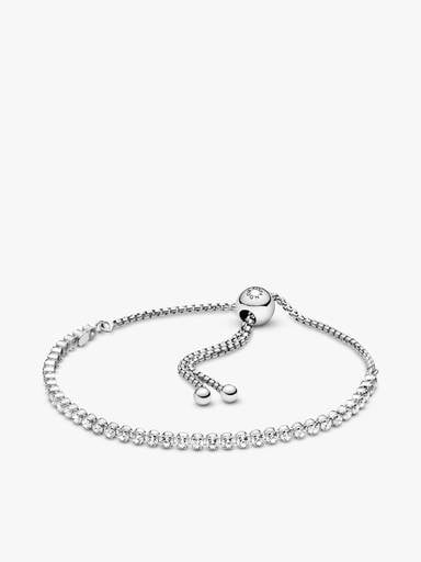 Pandora Timeless Sparkling Tennis Bracelet and Earring Set