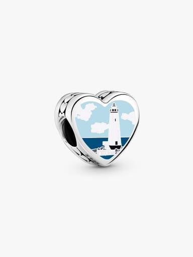 Maine Heart Charm