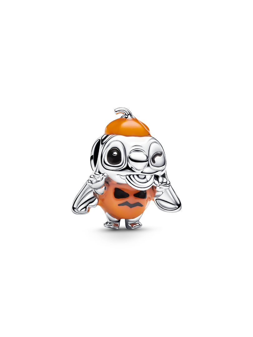 Disney Stitch Halloween Pumpkin Charm