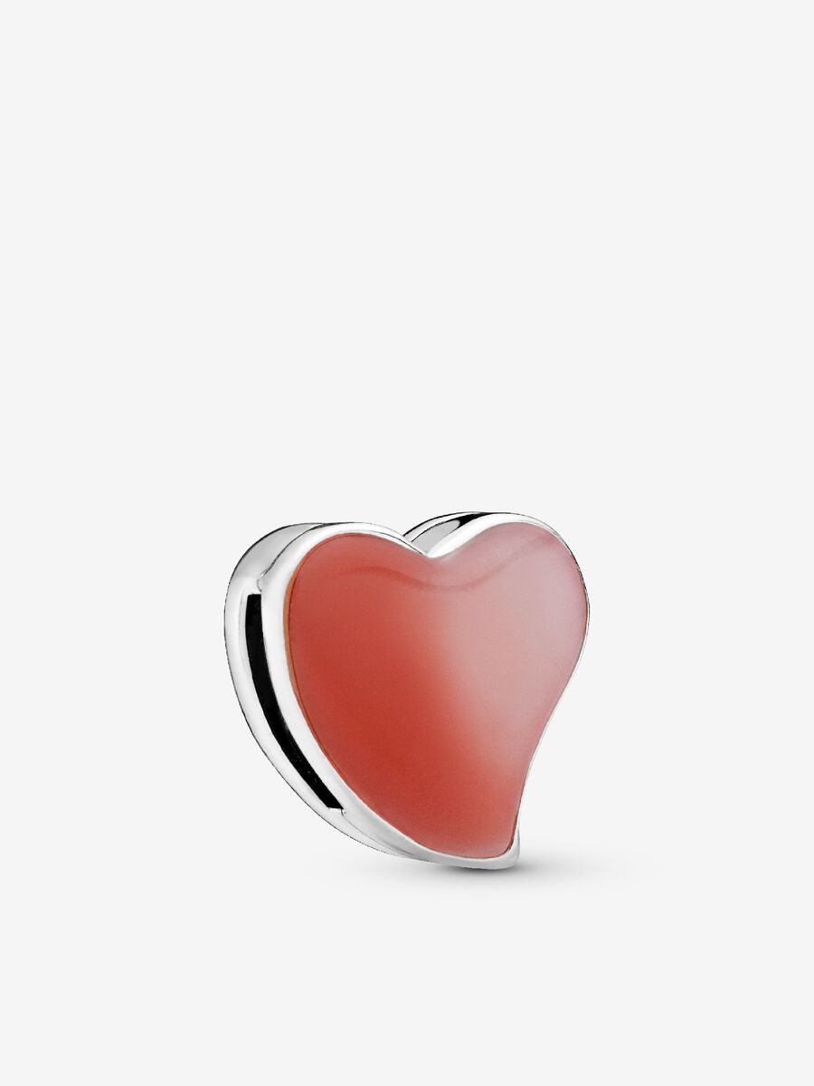 Asymmetrical Heart Clip Charm