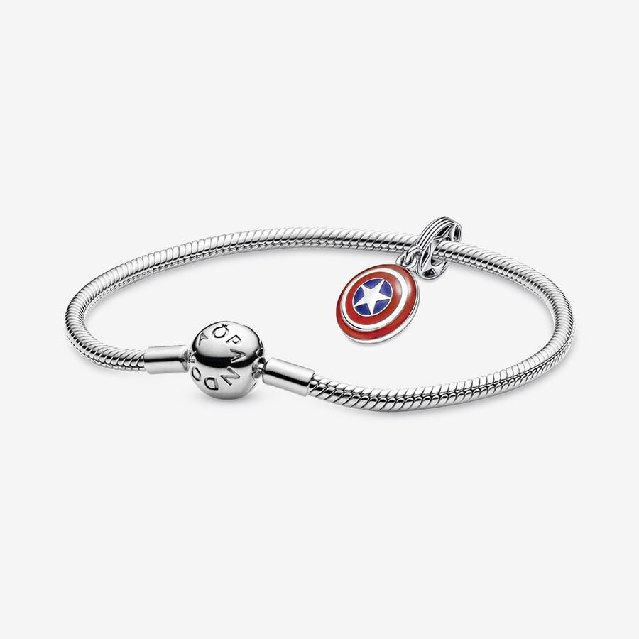 Marvel Captain America Shield Bracelet Set image number 0