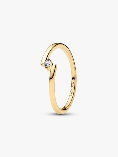 Split Solitaire Ring