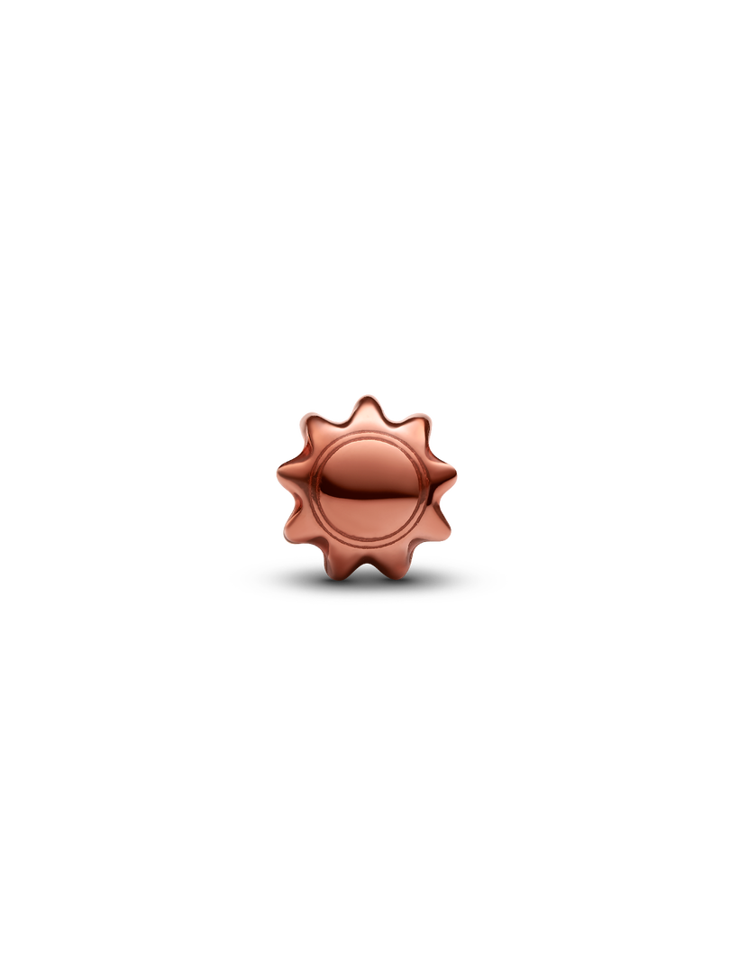 Orange Sun Mini Charm