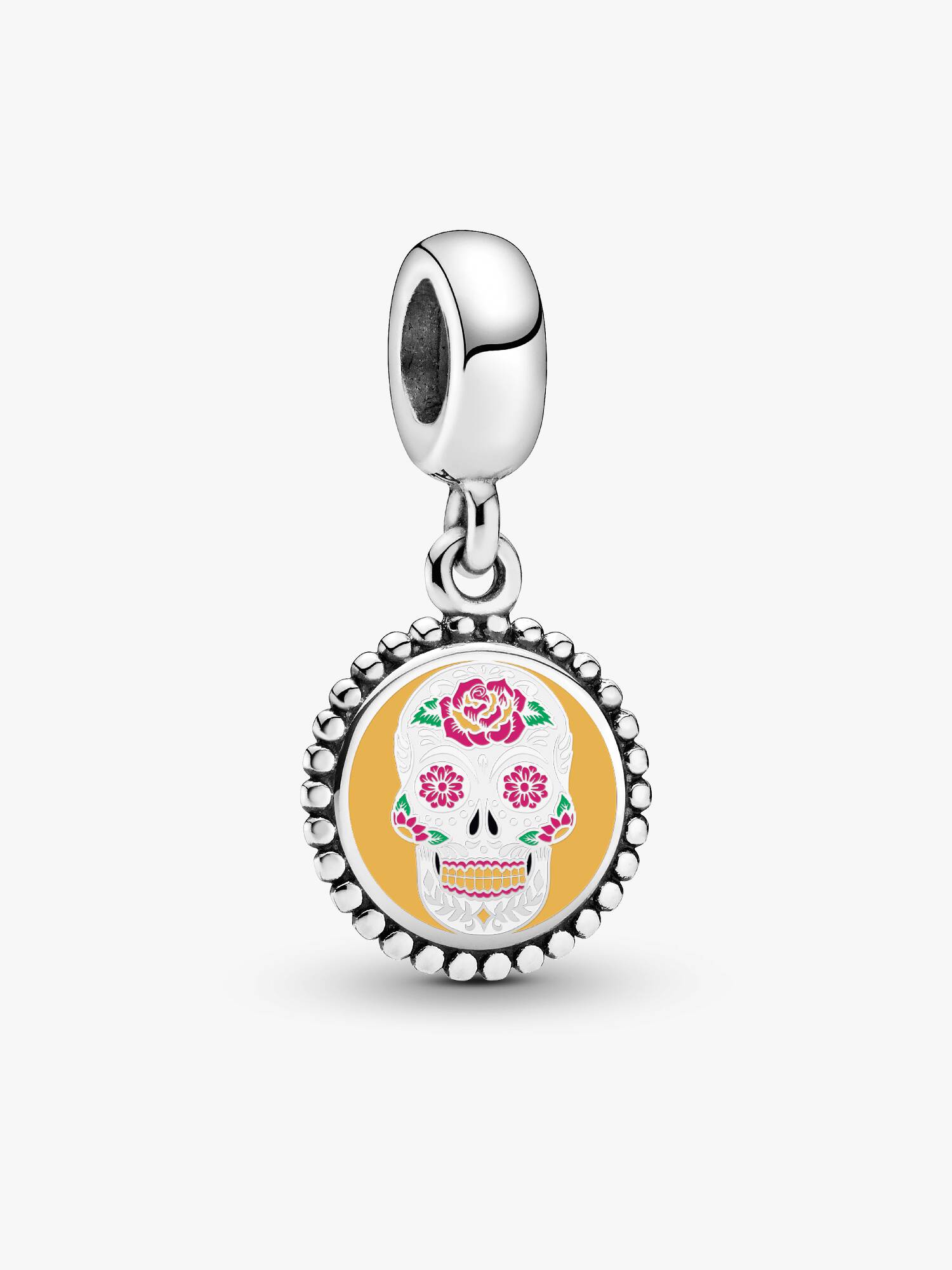 Sugar Skull Dangle Charm
