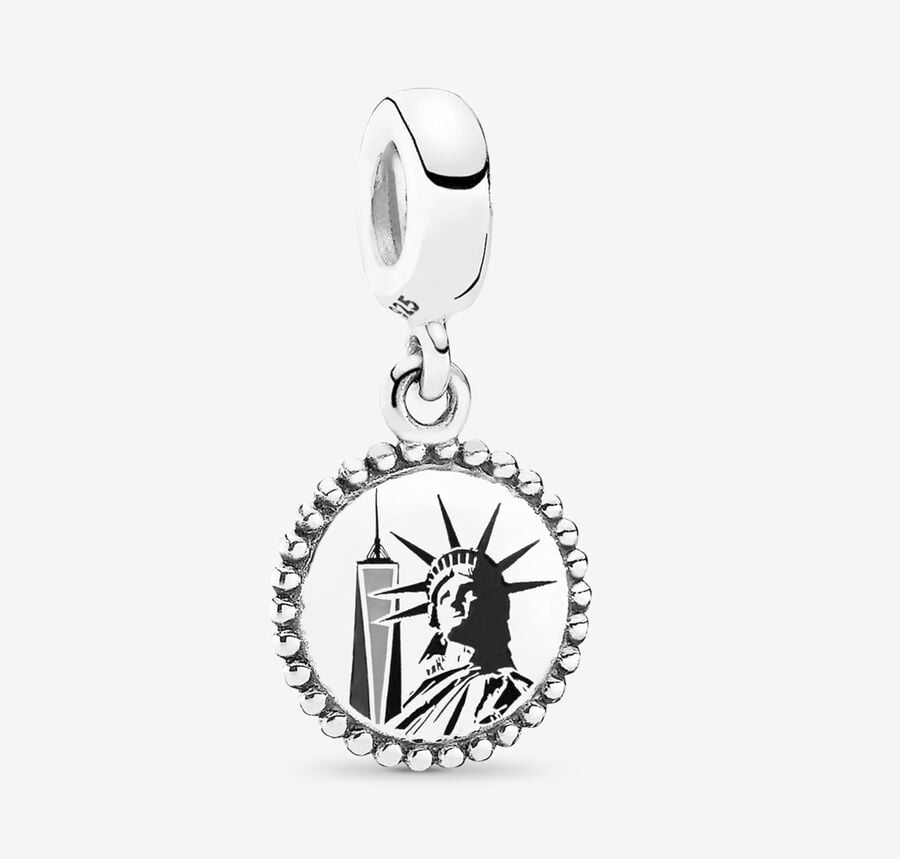 New York City Freedom Tower Dangle Charm image number 0