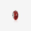 FINAL SALE - Fascinating Red Charm, Murano Glass
