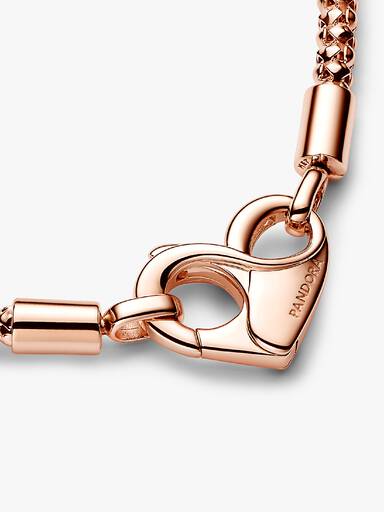 Pandora Moments Studded Chain Bracelet