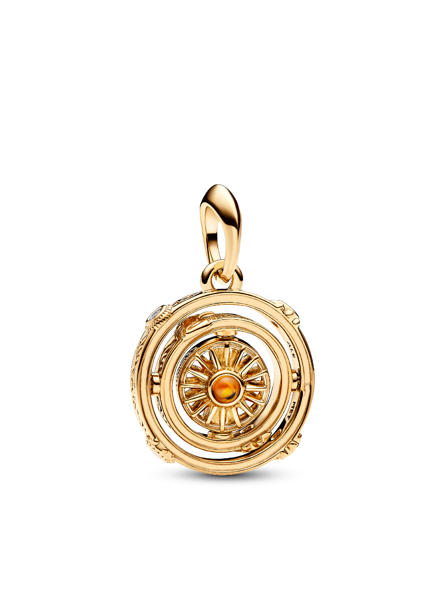 Женский шарм Pandora Game of Thrones Spinning Astrolabe Dangle Charm, цвет: Позолоченный