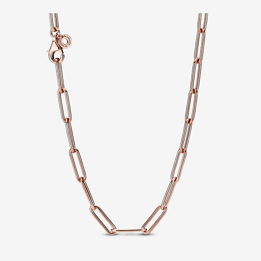 FINAL SALE - Long Link Cable Chain Necklace image number 0
